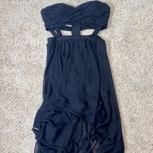 High Low Black Dress M Arden B